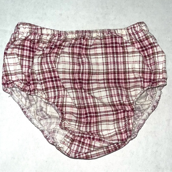 The Children's Place Plaid Corduroy Dress with Matching Diaper Cover 3-6‎ Months - Picture 10 of 11